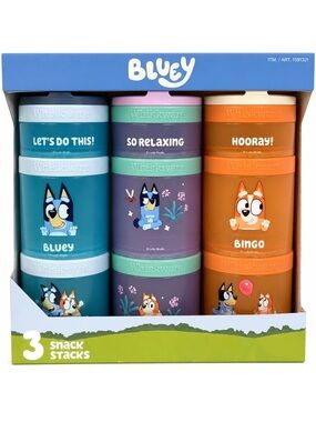 Whiskware Snacks Stacks Bluey